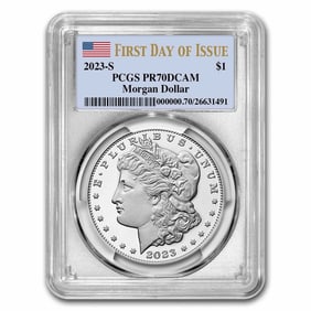 2023-S Proof Silver Morgan Dollar PR-70
