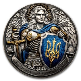 2024 Niue 5 oz Silver Antique