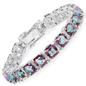 48.93 CT Genuine Rainbow Quartz 14K