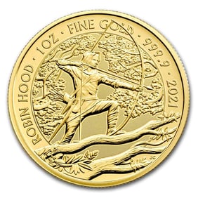 2021 Great Britain 1 oz Gold
