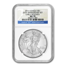 2011-S American Silver Eagle MS-70 NGC