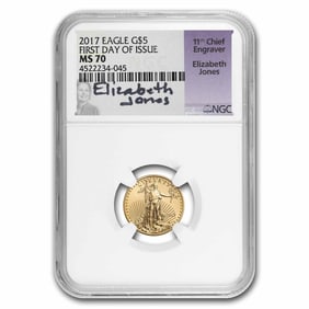 2017 1/10 oz American Gold Eagle