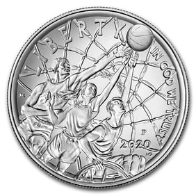 2020-P Basketball Hall of Fame $1