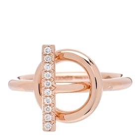 Hermes 18K Rose Gold Diamond PM
