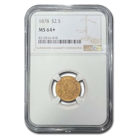 1878 $2.50 Liberty Gold Quarter Eagle