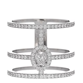 Messika 18K White Gold Diamond Glamazone