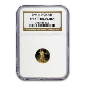 2007-W 1/10 oz Proof American Gold