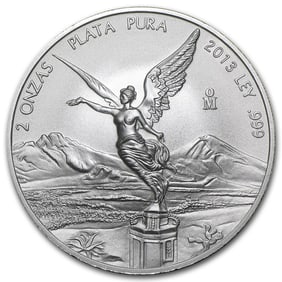 2013 Mexico 2 oz Silver Libertad