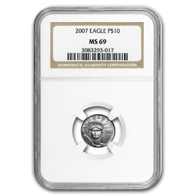 2007 1/10 oz American Platinum Eagle