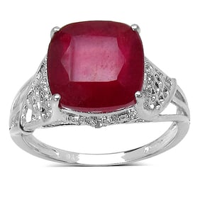 4.20 ct. t.w. Glass Filled Ruby