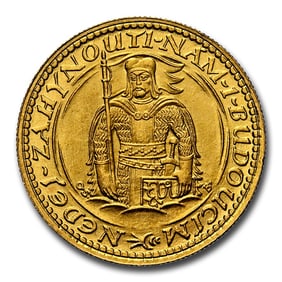 1926 Czechoslovakia Gold 1 Ducat MS-65
