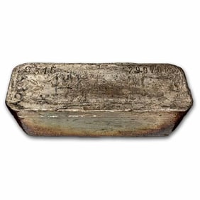 963.81 oz Silver Bar - Vintage
