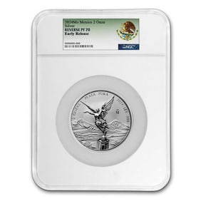 2024 Mexico 2 oz Silver Libertad