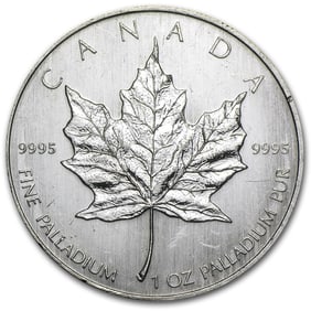 Canada 1 oz Palladium Maple Leaf