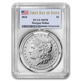 2024 Silver Morgan Dollar MS-70 PCGS