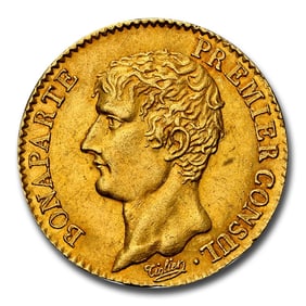 1803-A France Gold 20 Francs Napoleon