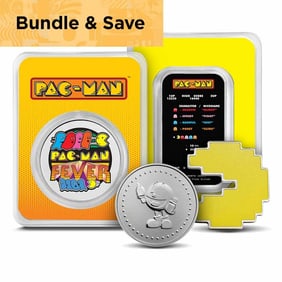 PAC-MAN Silver 4-pc Special Edition Collectible