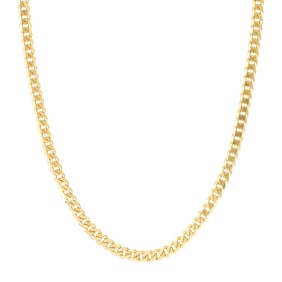 14K Yellow Gold 5.7 mm Cuban