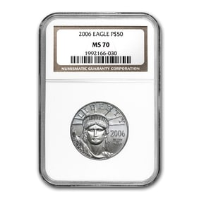 2006 1/2 oz American Platinum Eagle