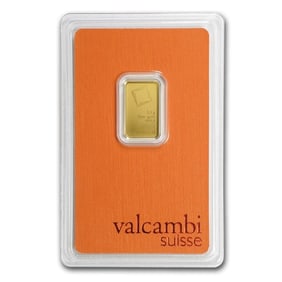 2.5 gram Gold Bar - Valcambi