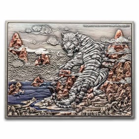 2022 Rep.of Chad 2 oz Silver