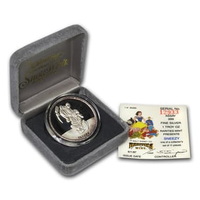 1 oz Silver - Disneys Snow