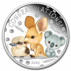 2025 Tuvalu 1/2 oz Silver Colorized