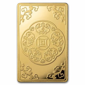 10 gram Gold Bar - Chow