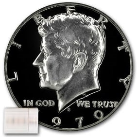 1970-S Kennedy Half Dollar 20-Coin Roll