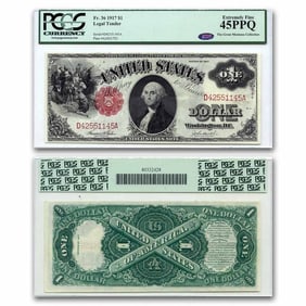 1917 $1.00 Legal Tender XF-45 PPQ
