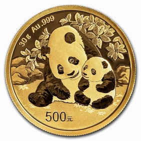 2024 China 30 gram Gold Panda