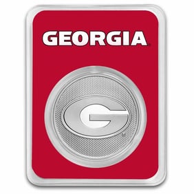University of Georgia 1 oz Silver