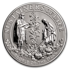 2020-P Silver Mayflower 400th Anniversary Reverse