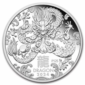 2024 Australia 1/2 oz Silver Lunar