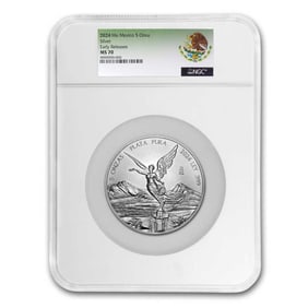 2024 Mexico 5 oz Silver Libertad