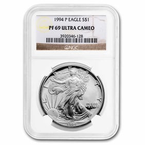 1994-P Proof American Silver Eagle PF-69