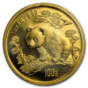 1997 China 1 oz Gold Panda