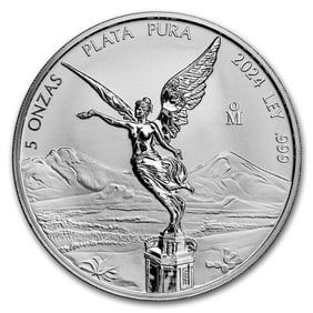 2024 Mexico 5 oz Silver Reverse