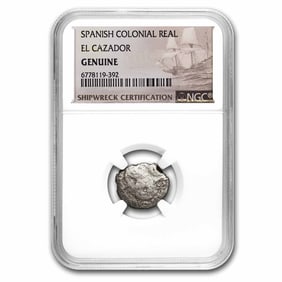Mexico Silver 1 Real El Cazador