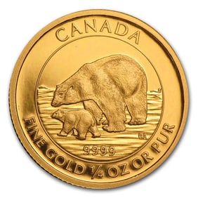 2015 Canada 1/4 oz Proof Gold