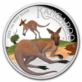 2025 Australia 1 oz Silver Kangaroo