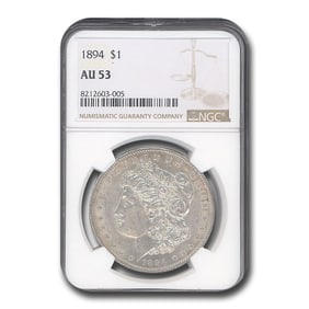 1894 Morgan Dollar AU-53 NGC