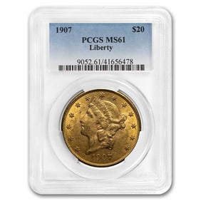 1907 $20 Liberty Gold Double Eagle