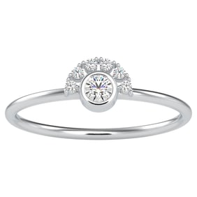 0.13 CTW Diamond 14K White Gold Ring