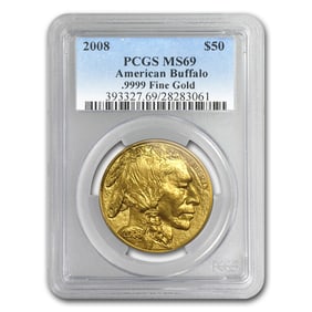 2008 1 oz Gold Buffalo MS-69