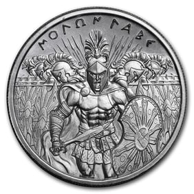 2 oz Silver High Relief Round