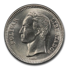 1965 Venezuela 50 Centimos Bolivar MS-66
