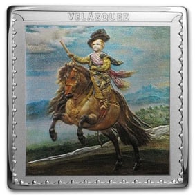 2019 Spain Proof Silver 10 Prado
