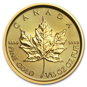 2018 Canada 1/10 oz Gold Maple