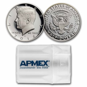 2016-S Silver Kennedy Half Dollar 20-Coin